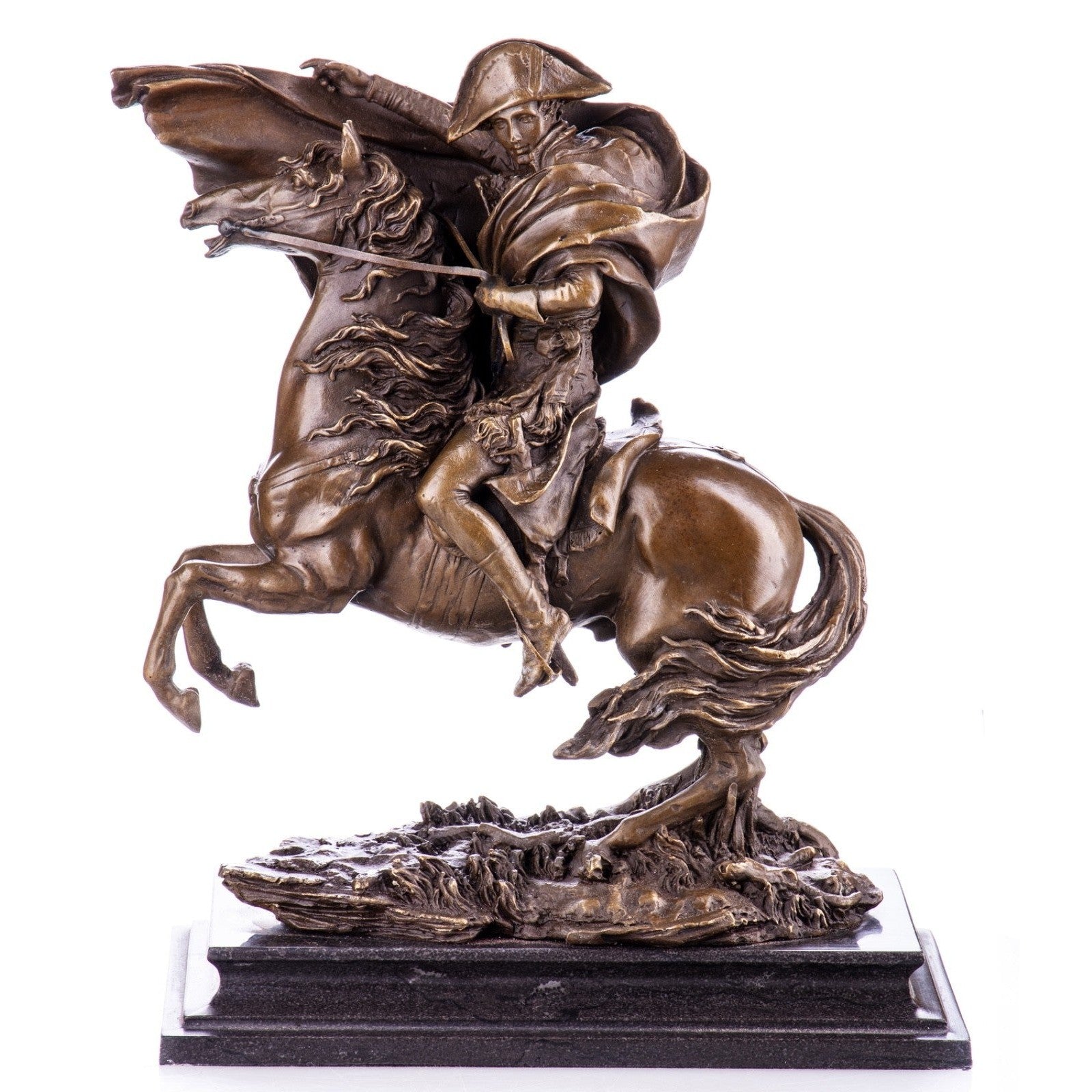 Bronze Sculpture – Napoleon on Horseback – | Figurines & Statues