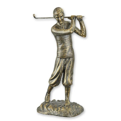 Cast Iron Figurine of a Golfer. Home Decor | Figurines & Statues