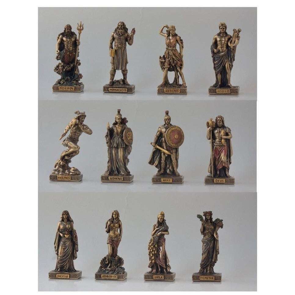 Greek Pantheon | Mythology & Deity Sculptures | Home Decor