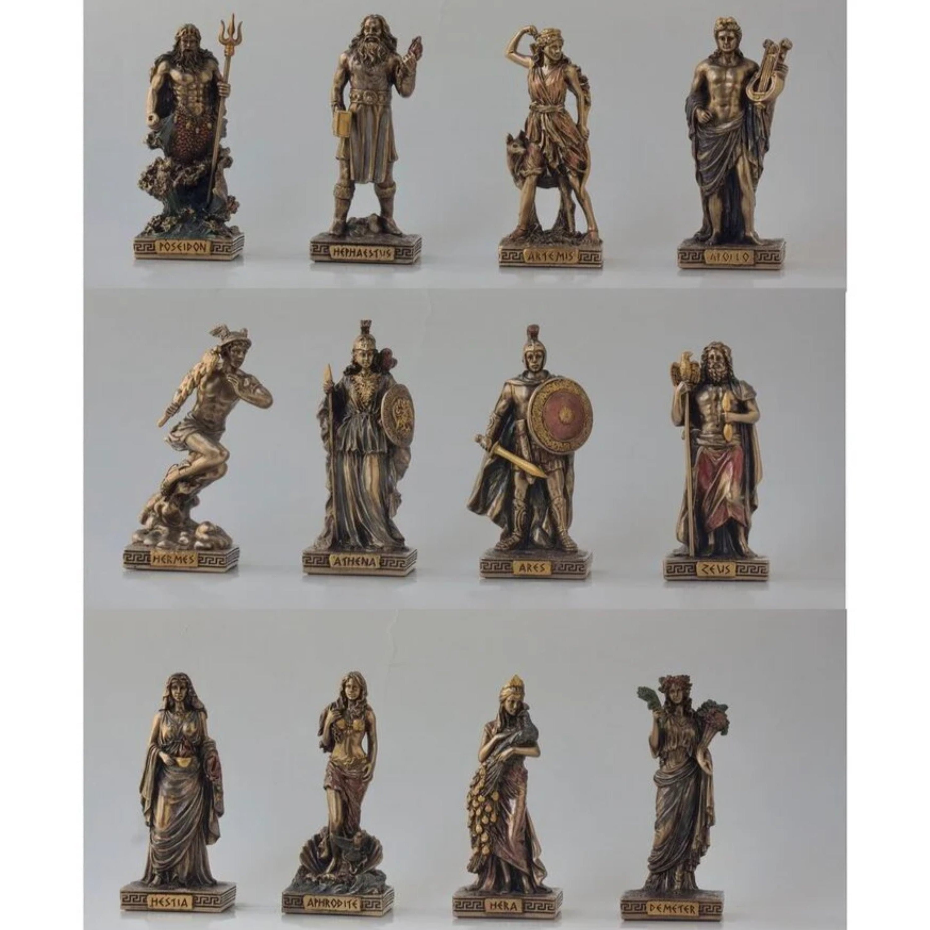 Greek Pantheon | Mythology & Deity Sculptures | Home Decor