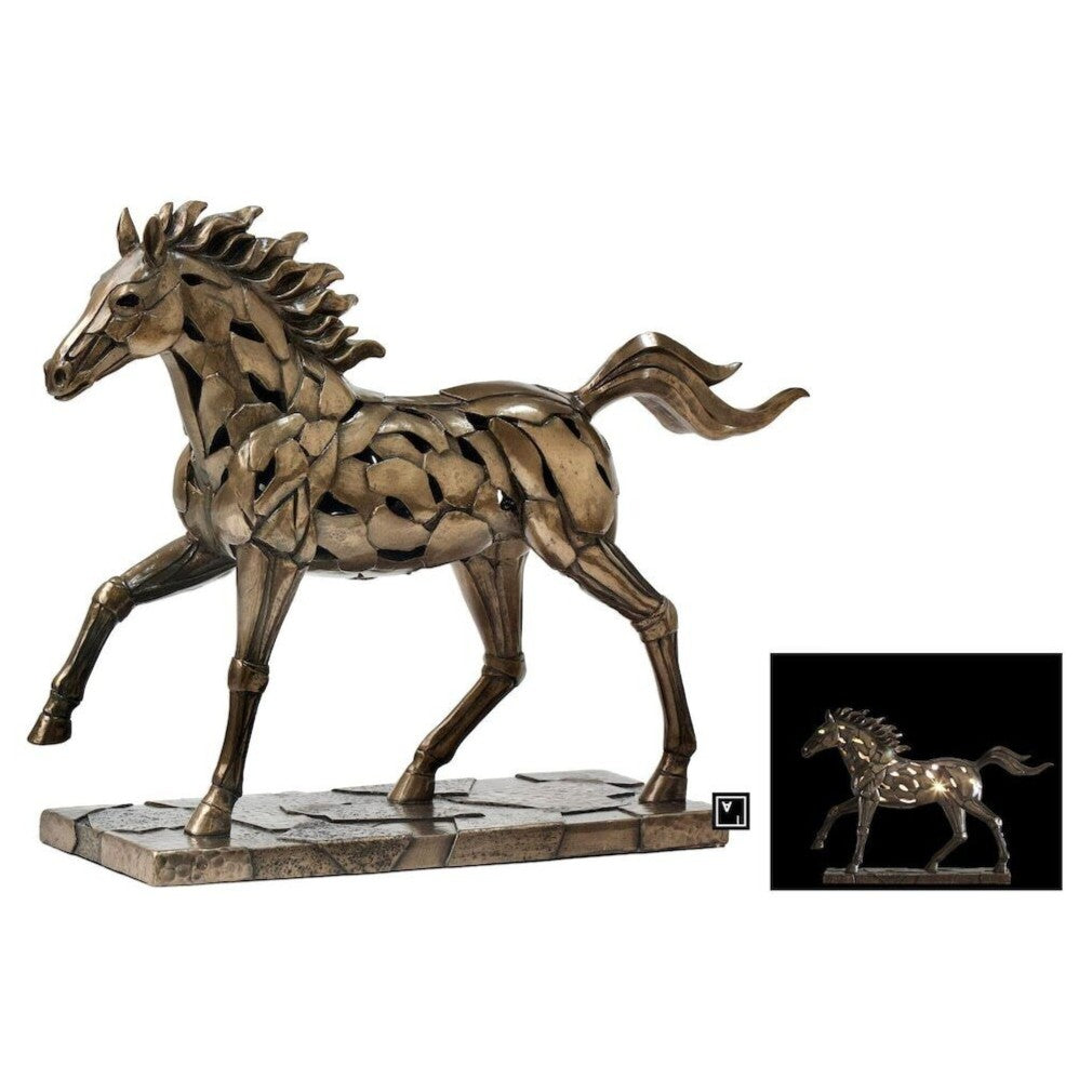 Modern Horse Sculpture with Lights, Modern Horse Statues and Sculpture