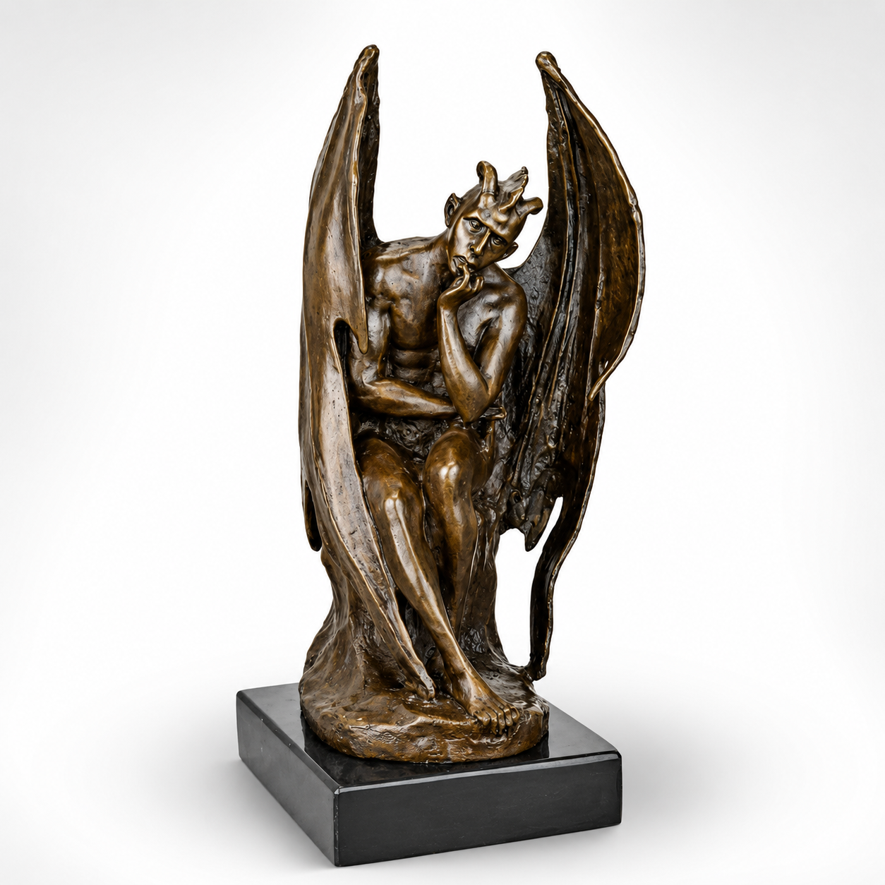 Bronze Sculpture of Satan | Mythology & Deity Sculptures