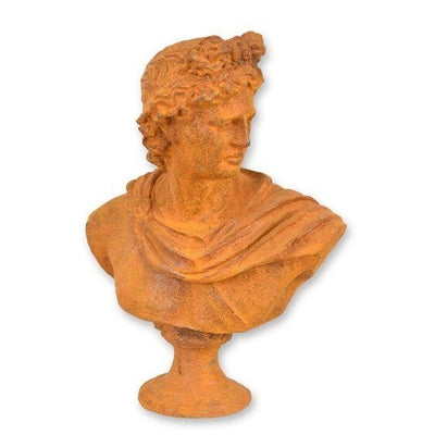 Cast Iron Julius Caesar Mithology Sculpture Figurin, Curios & Collecti