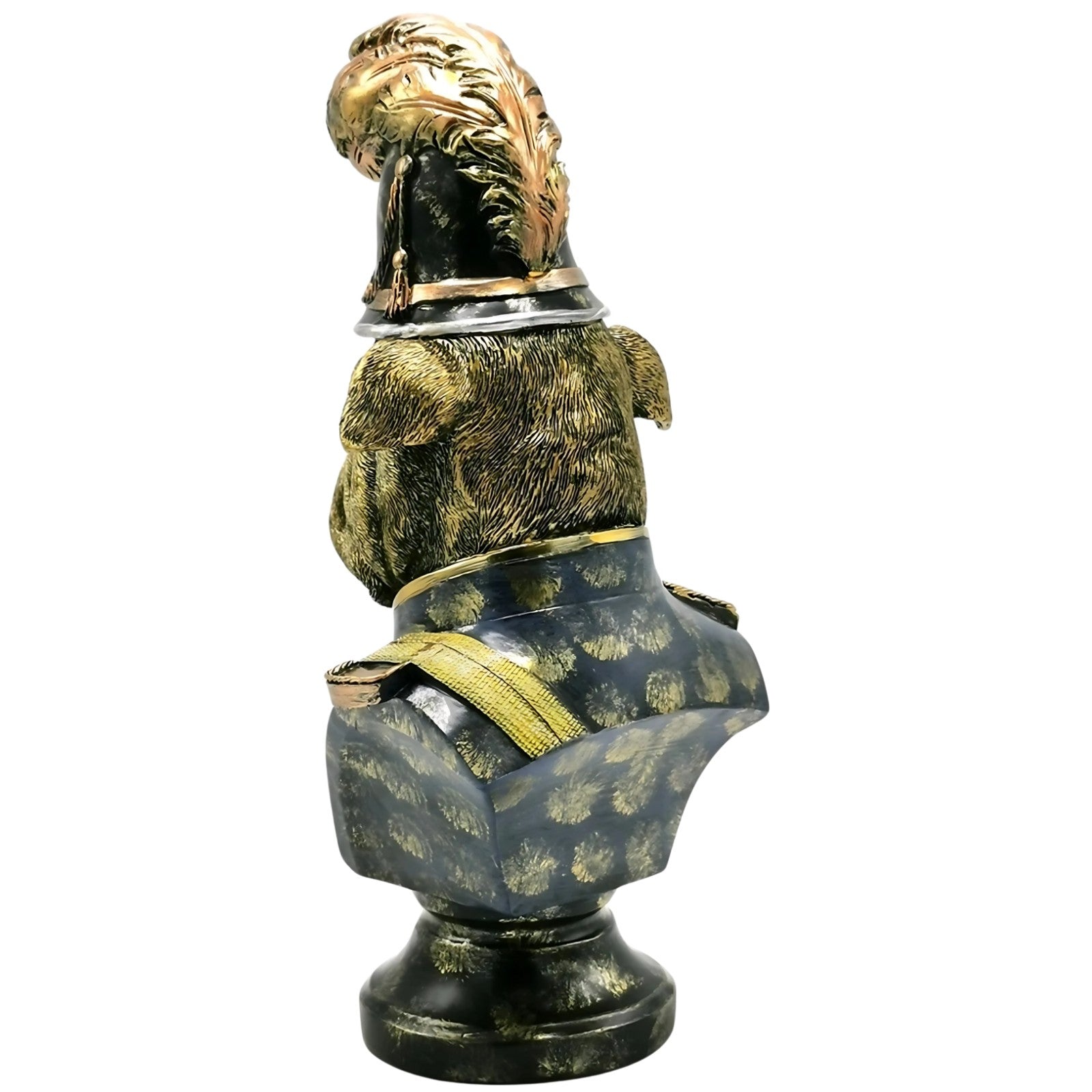 Resin Figurine of French Bulldog Dressed as a British Bobby Officer