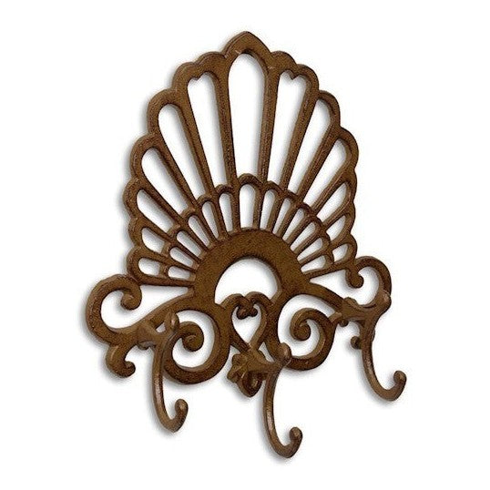 Rustic Utility: Set of Cast Iron Coat Hooks | Door Knockers & Hardware