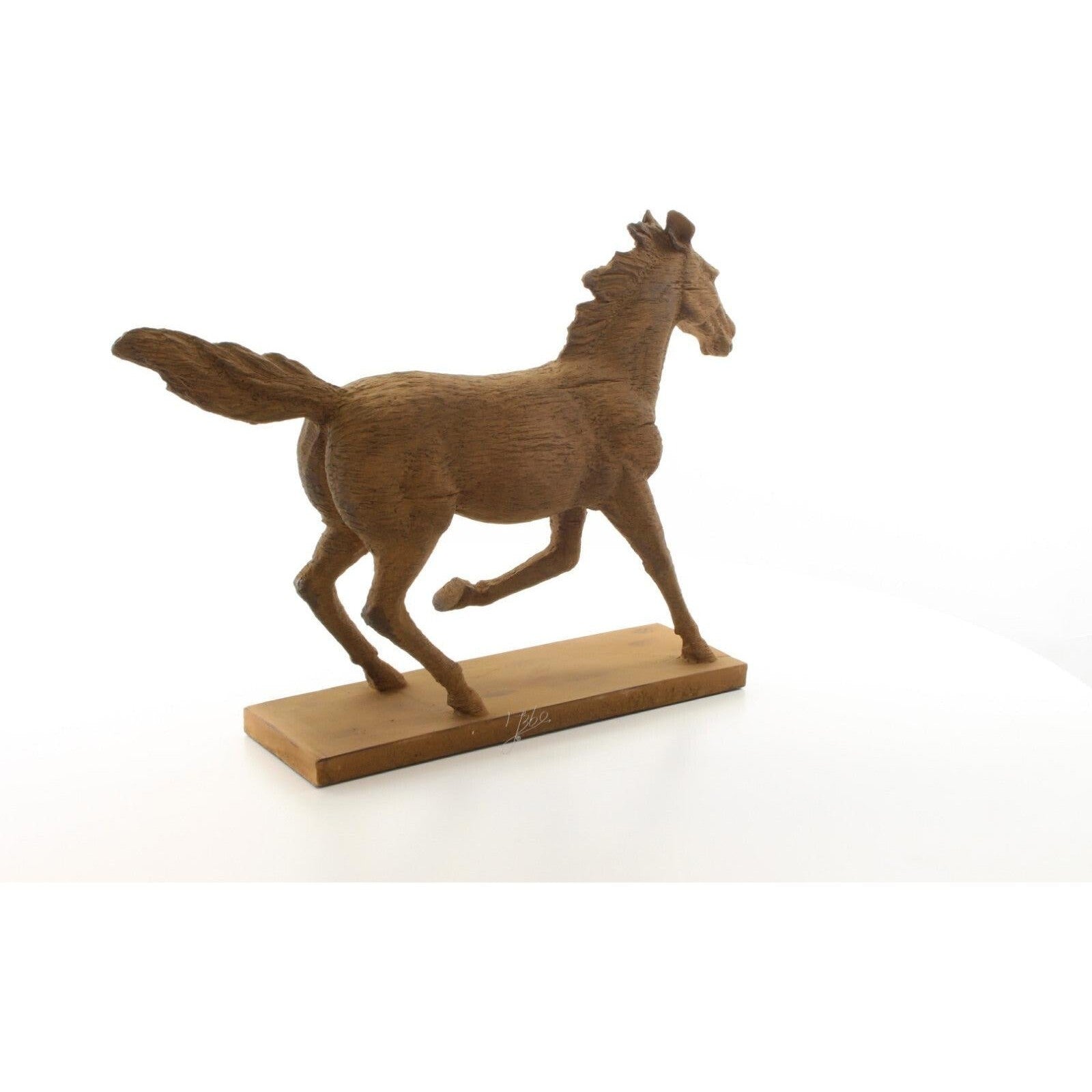 Spirit in Motion – Galloping Horse Figurine in Resin, Animal Sculpture