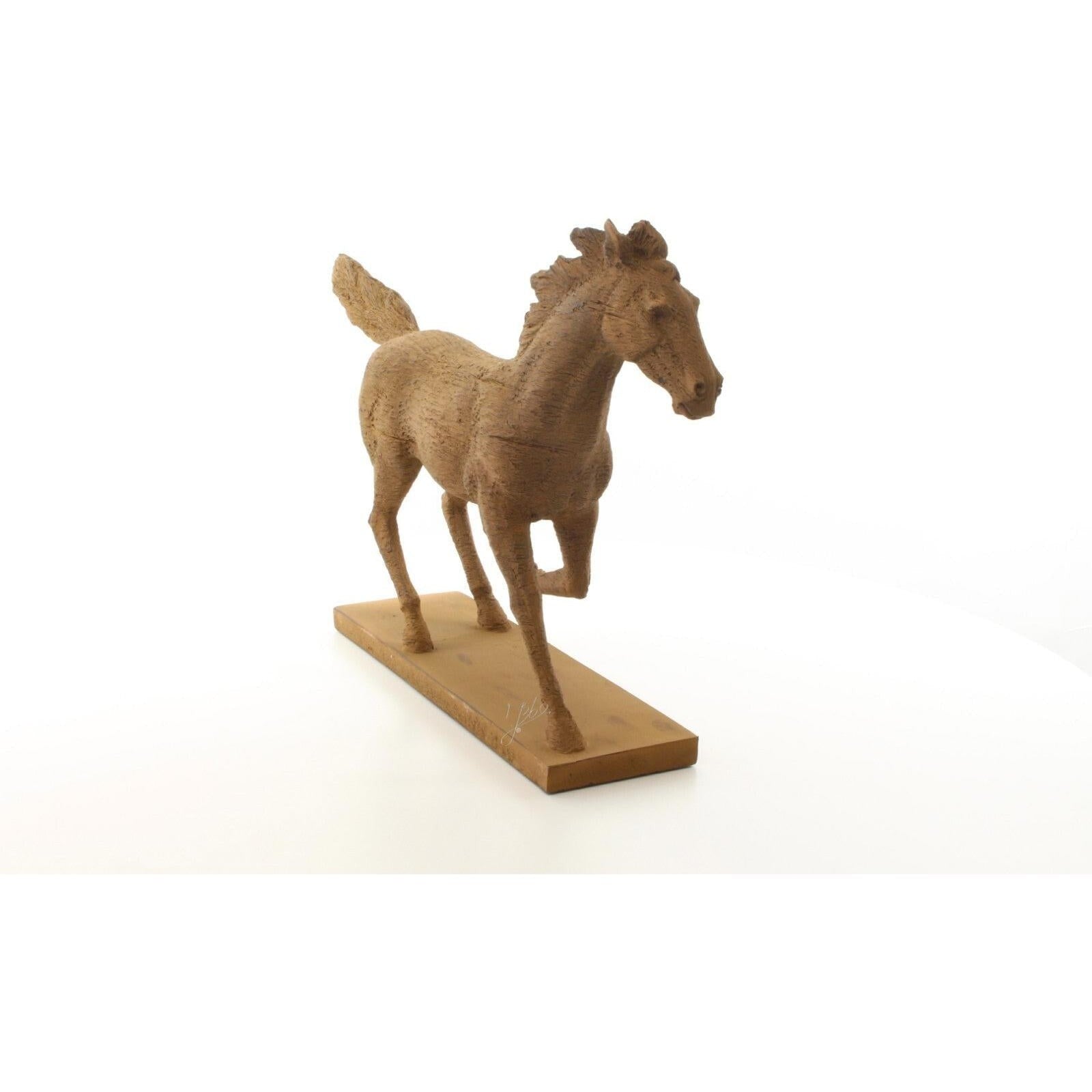 Spirit in Motion – Galloping Horse Figurine in Resin, Animal Sculpture