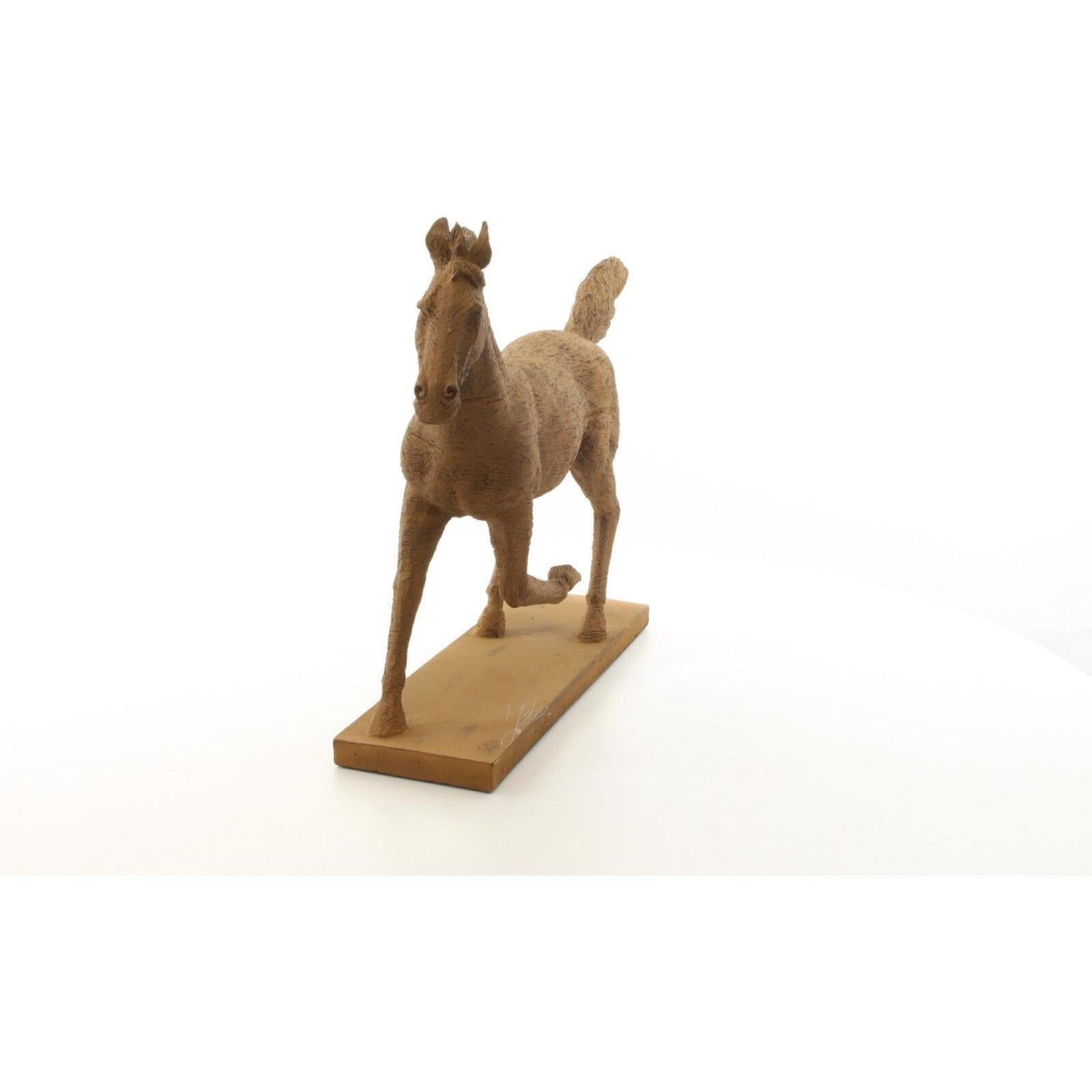 Spirit in Motion – Galloping Horse Figurine in Resin, Animal Sculpture