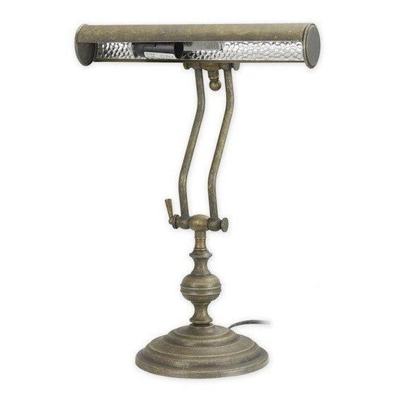 Vintage Banker Desk Lamp | Handcrafted Brass Decor