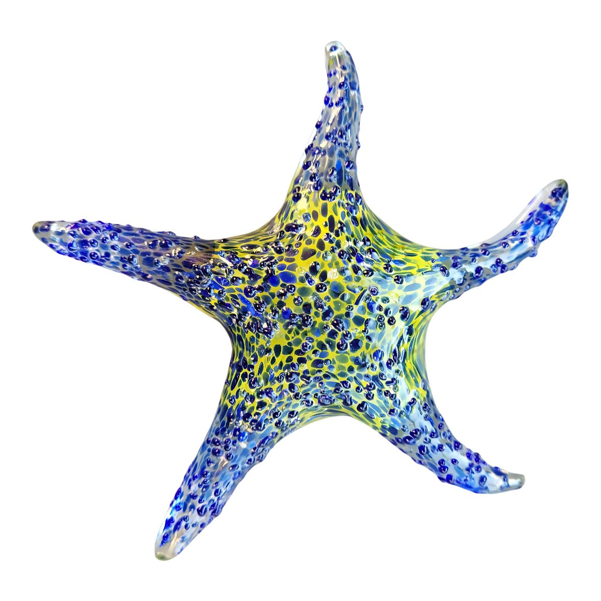 Murano Style Glass Starfish Paperweight Home Decor, Glass & Murano Dec