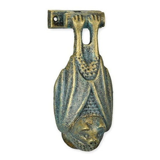 Hanging Bat Wall Hook | Handcrafted Brass Decor | Unique Home Accent