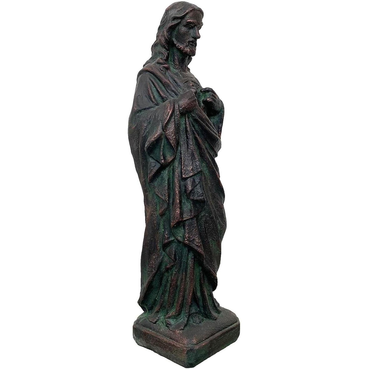 Mgo Sacred Heart of Jesus Garden Statue | Mythology & Deity Sculptures