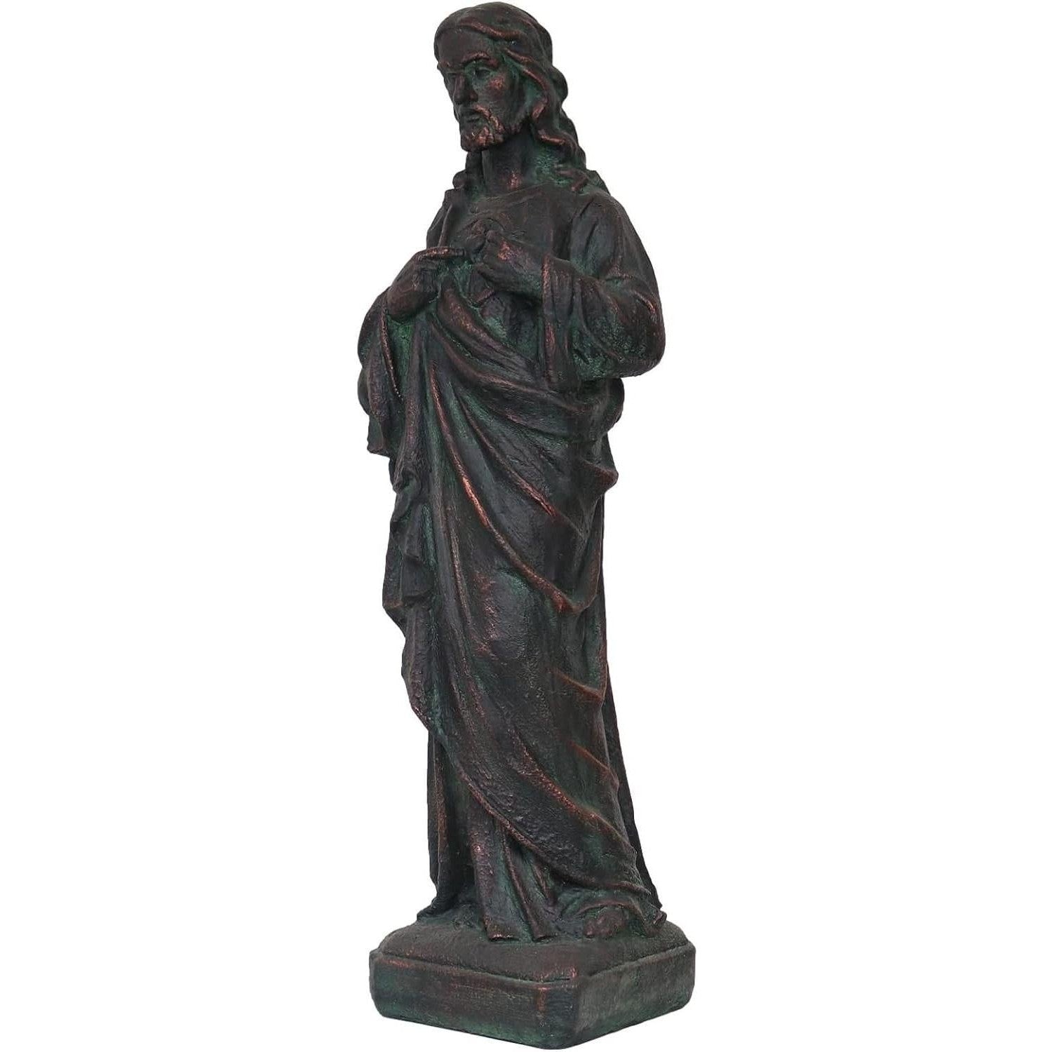 Mgo Sacred Heart of Jesus Garden Statue | Mythology & Deity Sculptures
