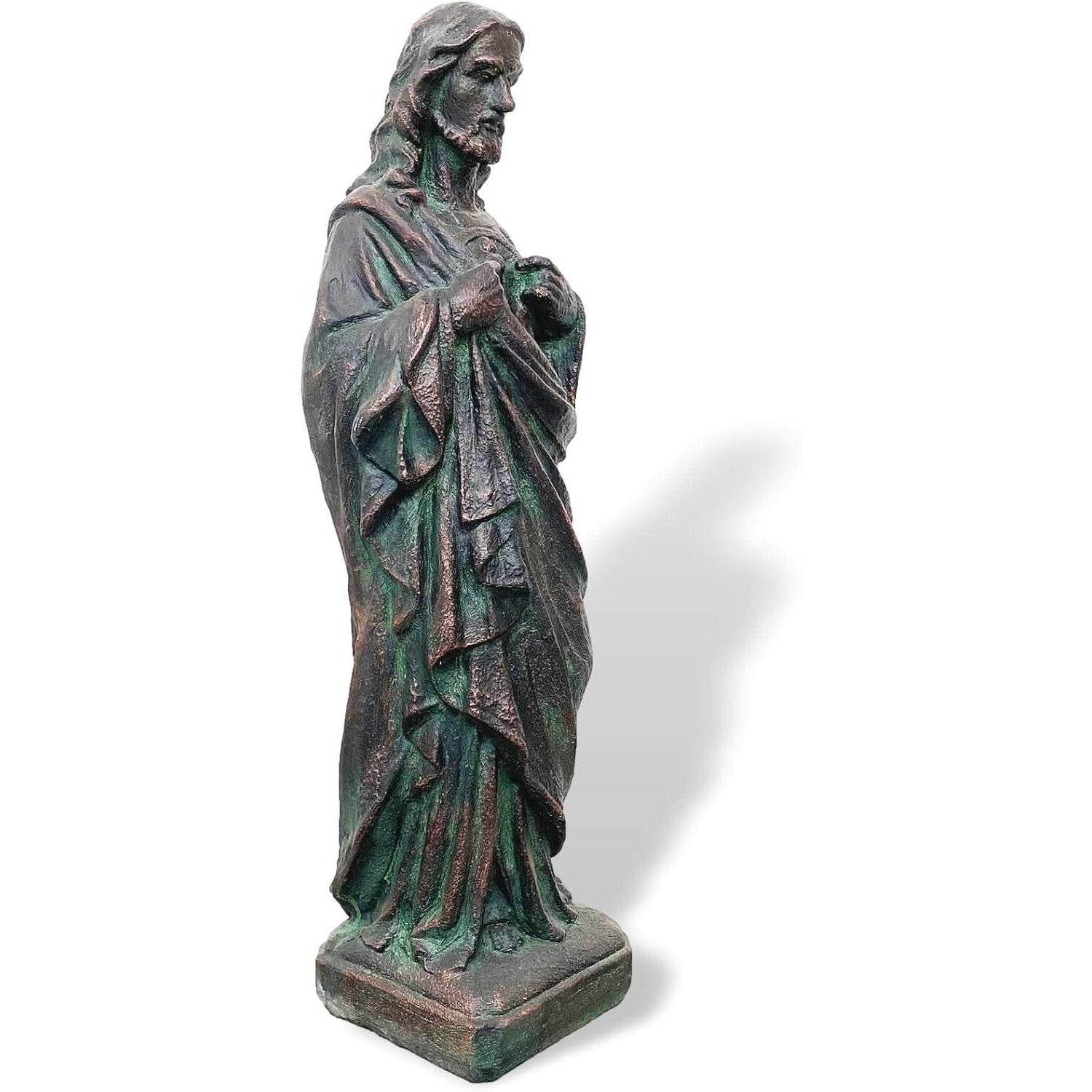 Mgo Sacred Heart of Jesus Garden Statue | Mythology & Deity Sculptures