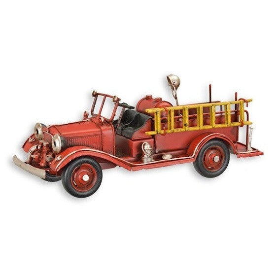 Tin Model of a Firetruck | Tin & Model Collectibles | Home Decor