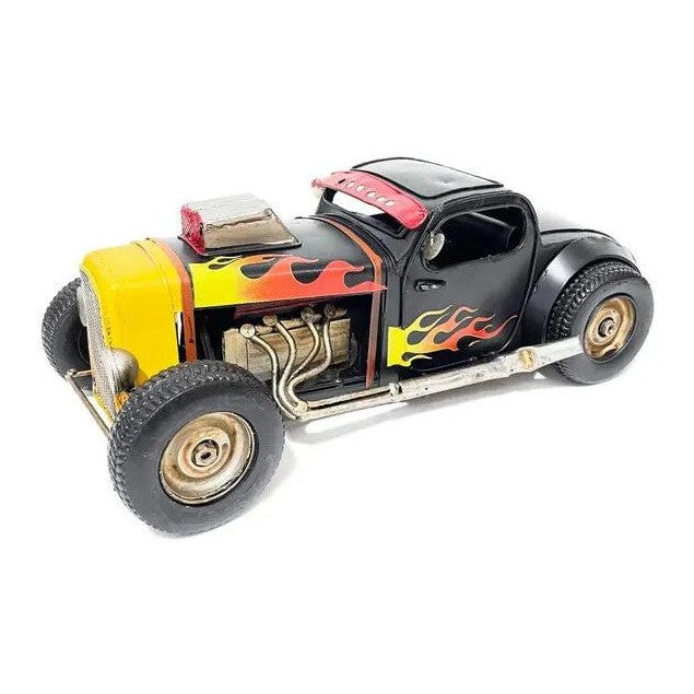 Tin Model of a Hot Rod | Tin & Model Collectibles | Home Decor