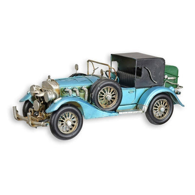Vintage Tin Oldtimer Car Model – Classic Handmade Collectible