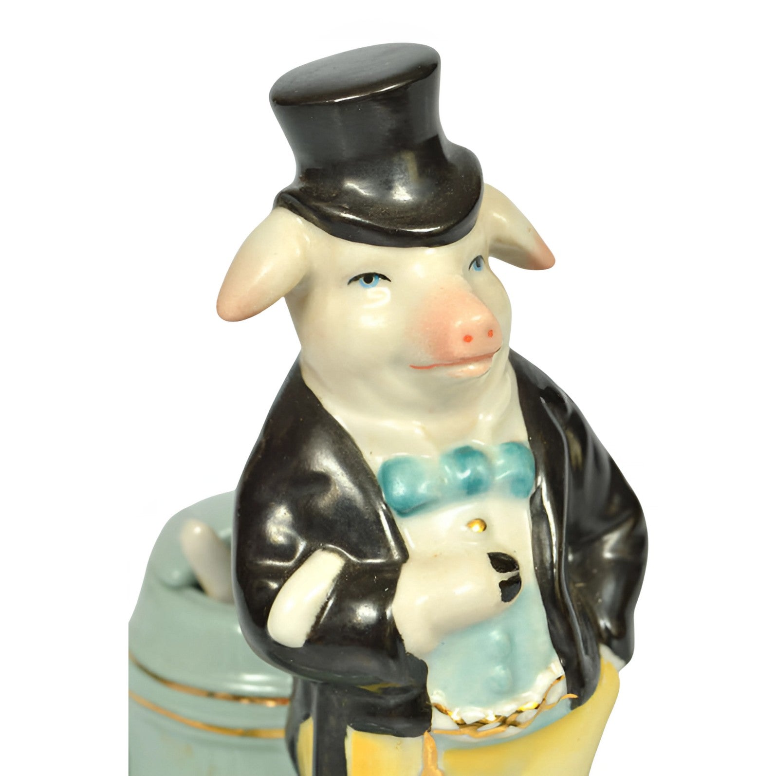 Xx a Porcelain Double Mustard Pot | Curios & Collectibles