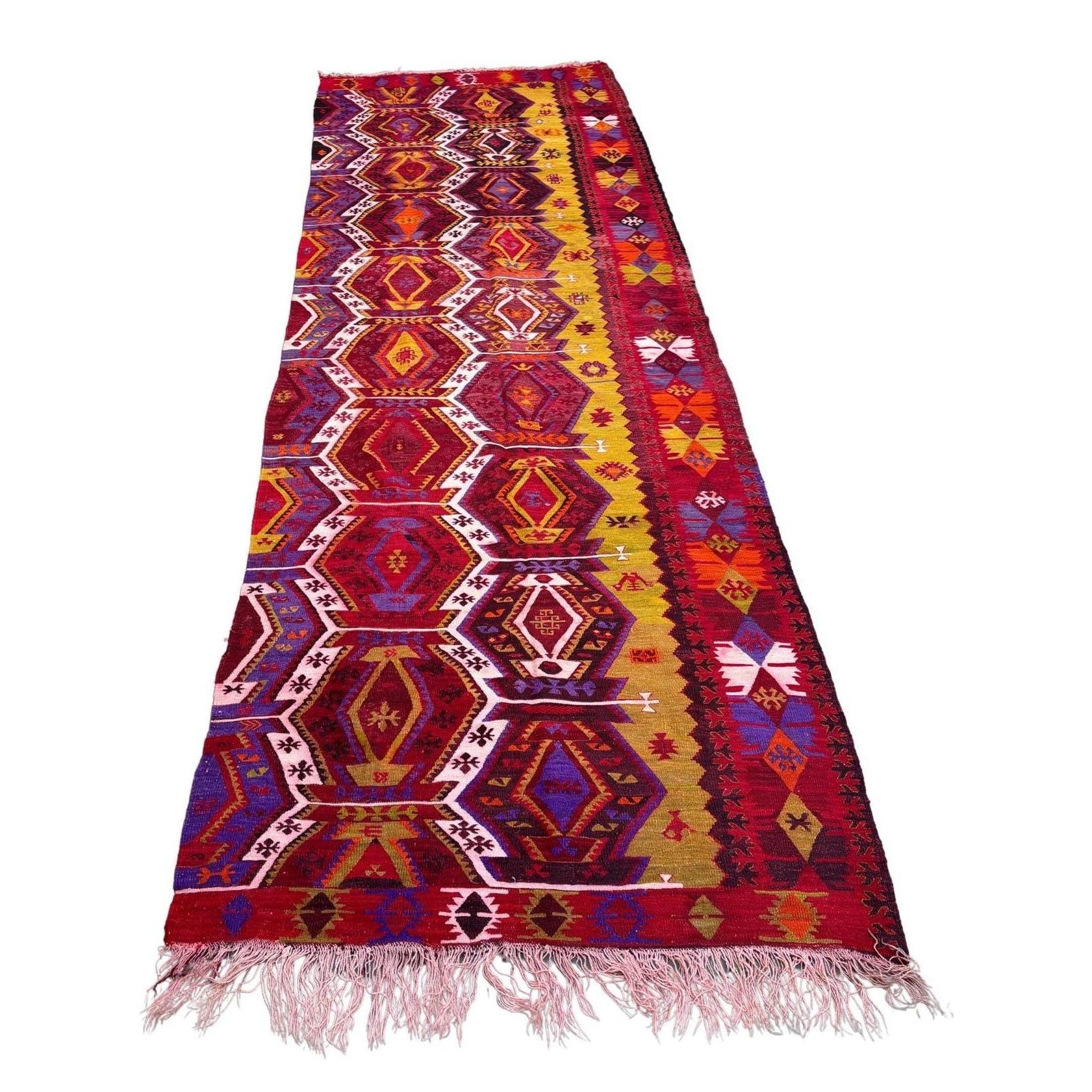 Anatolian Kilim Runner | Handcrafted Wool Decor | Gift Idea