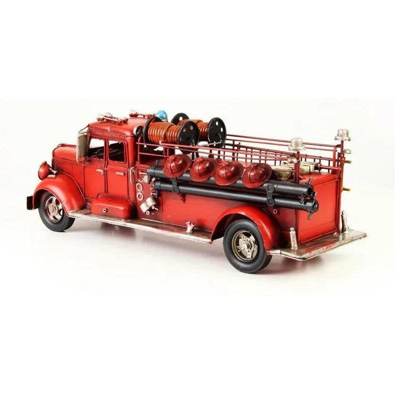 Tin Model of a Firetruck | Tin & Model Collectibles | Home Decor