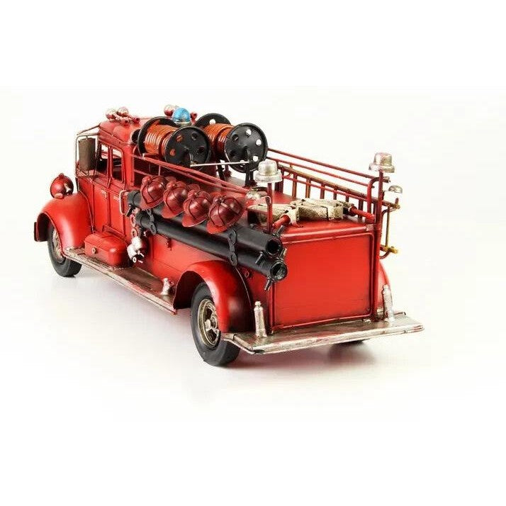 Tin Model of a Firetruck | Tin & Model Collectibles | Home Decor