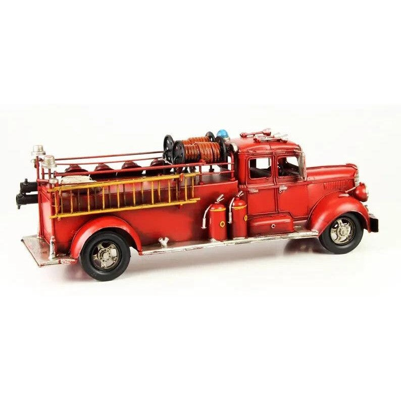 Tin Model of a Firetruck | Tin & Model Collectibles | Home Decor