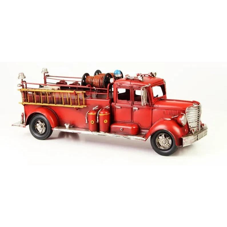 Tin Model of a Firetruck | Tin & Model Collectibles | Home Decor