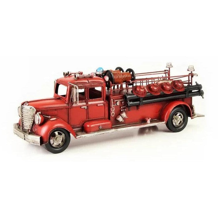 Tin Model of a Firetruck | Tin & Model Collectibles | Home Decor