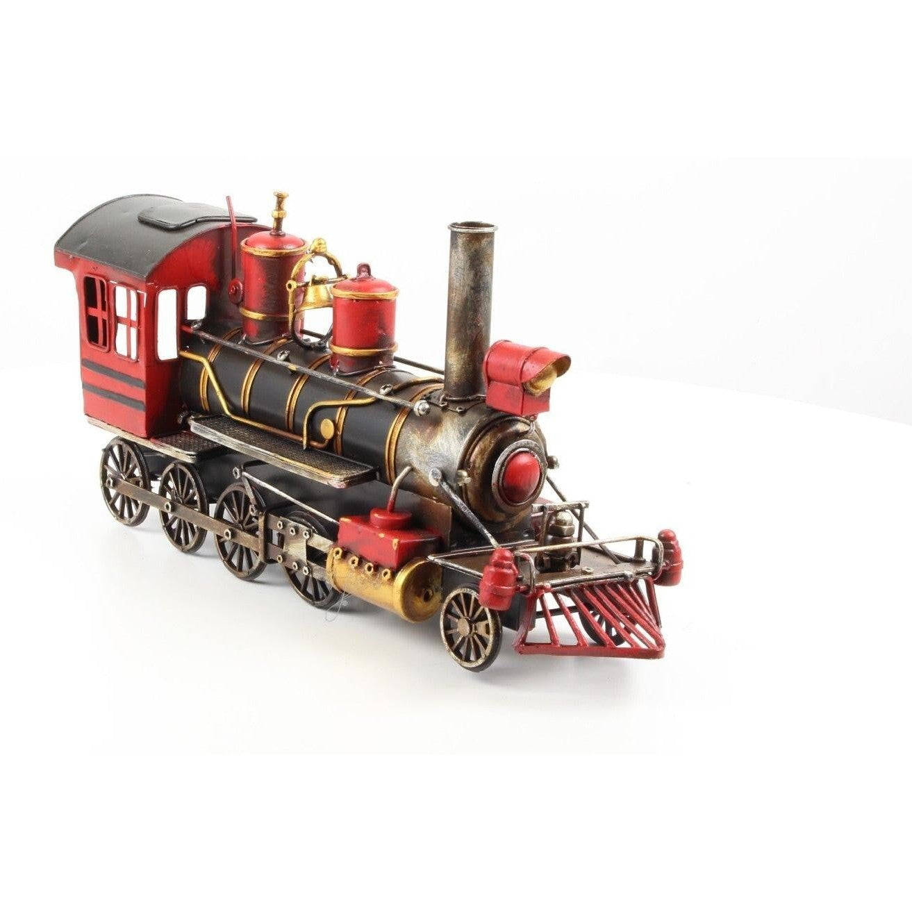 Tin Model of a Steam Locomotive | Tin & Model Collectibles