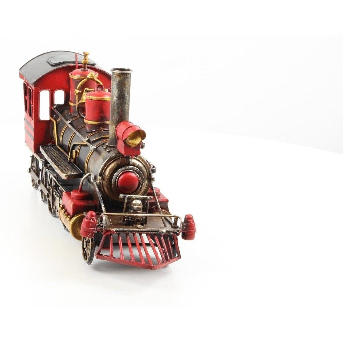 Tin Model of a Steam Locomotive | Tin & Model Collectibles