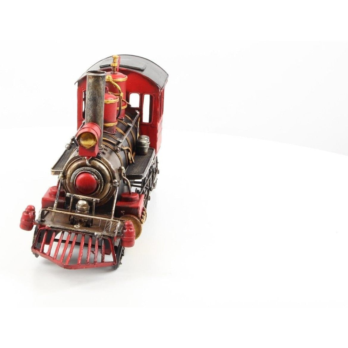 Tin Model of a Steam Locomotive | Tin & Model Collectibles