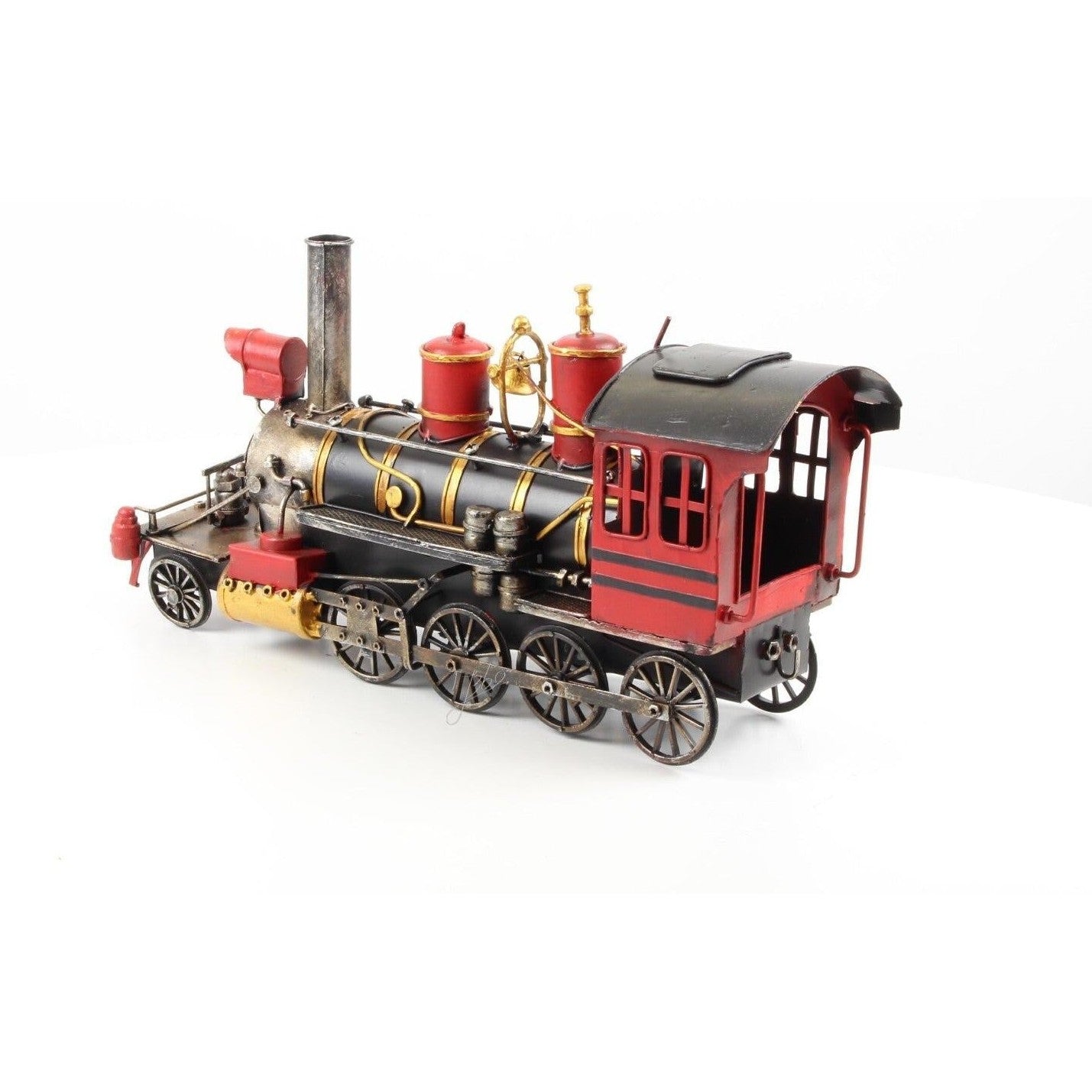 Tin Model of a Steam Locomotive | Tin & Model Collectibles