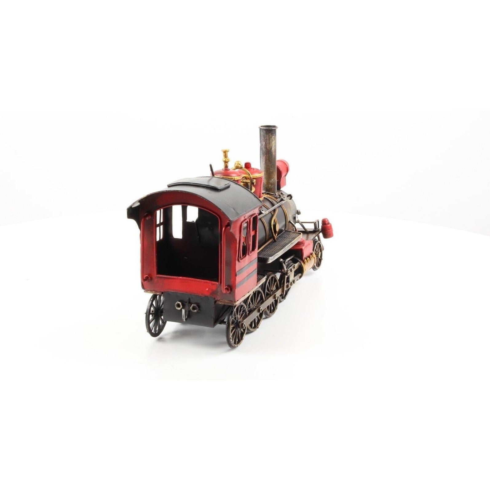 Tin Model of a Steam Locomotive | Tin & Model Collectibles