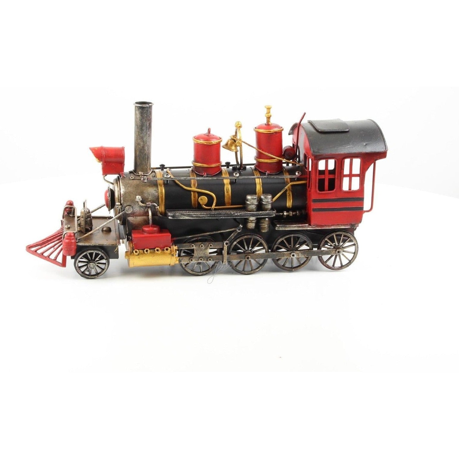 Tin Model of a Steam Locomotive | Tin & Model Collectibles