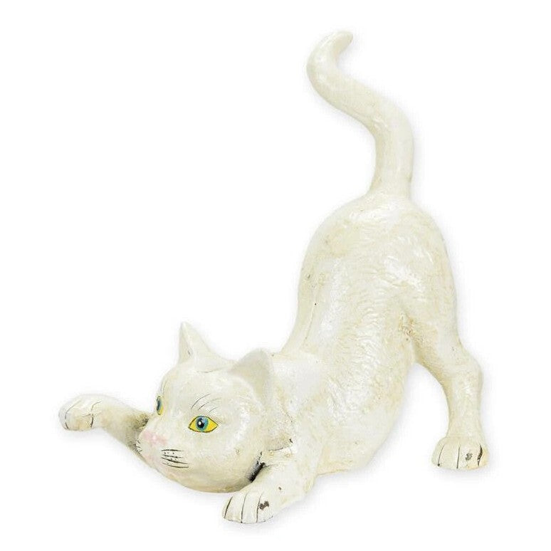 Cast Iron Cat Doorstop | Animal Sculptures | Home Decor