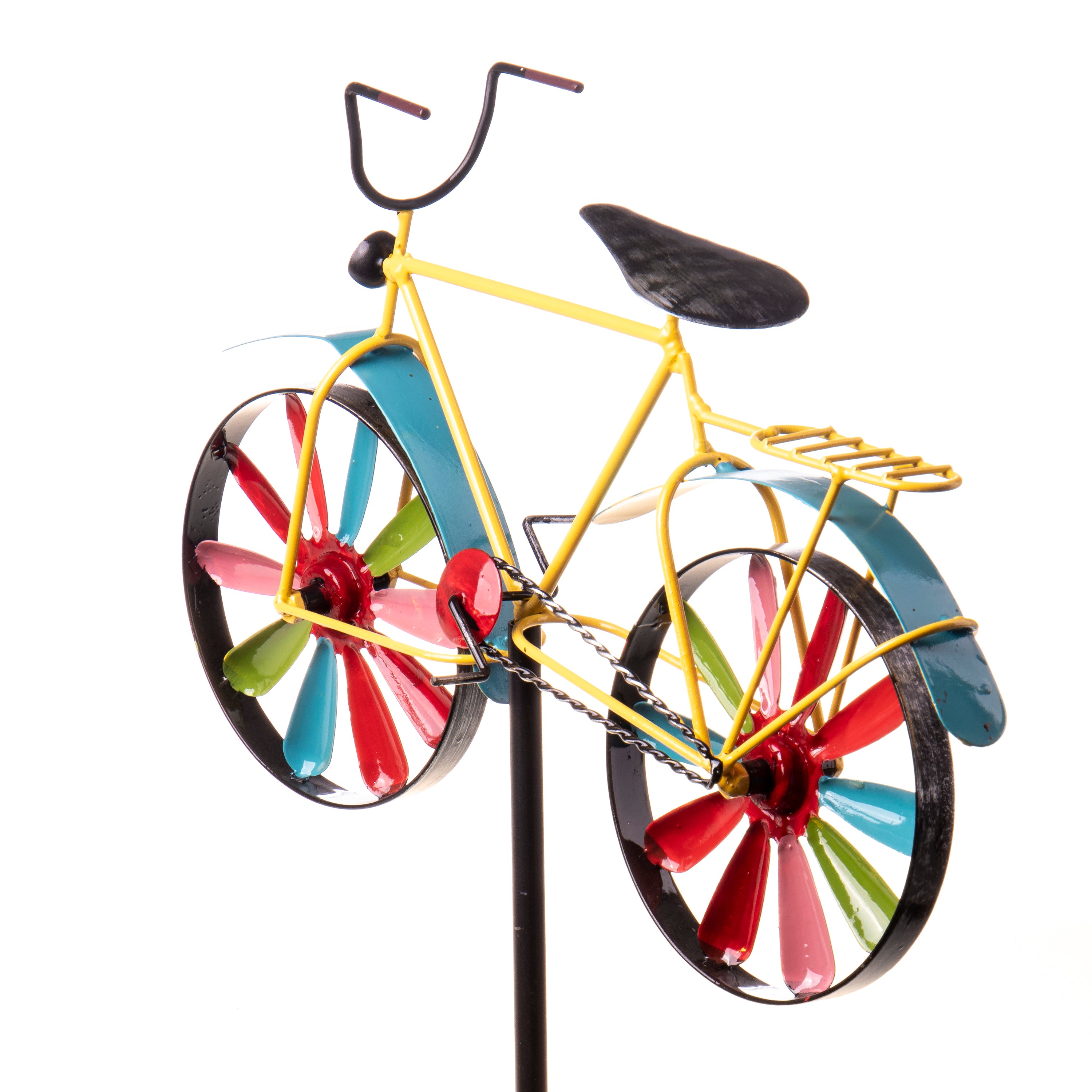 Metal garden stake bicycle | Handcrafted Garden Decor | Unique Home