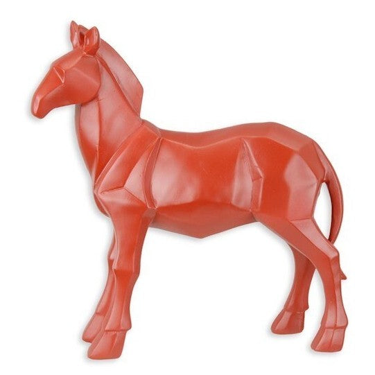 Geometric Horse Sculpture | Handcrafted Resin Decor
