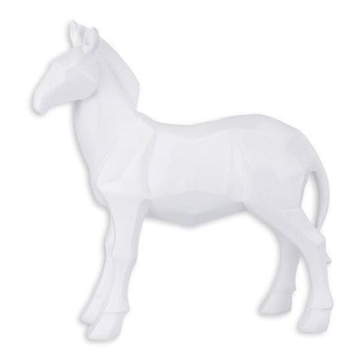 Geometric Horse Statue | Handcrafted Resin Decor