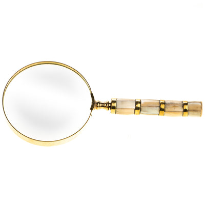 Brass Magnifying Glass – Classic Reading Loupe