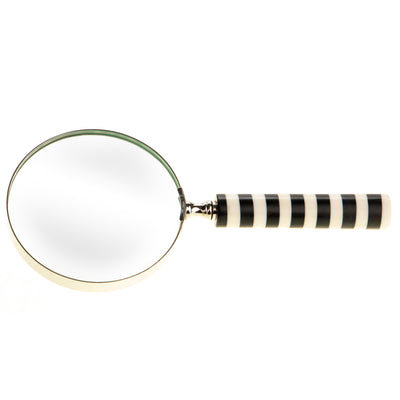 Brass Magnifying Glass with Decorative Handle