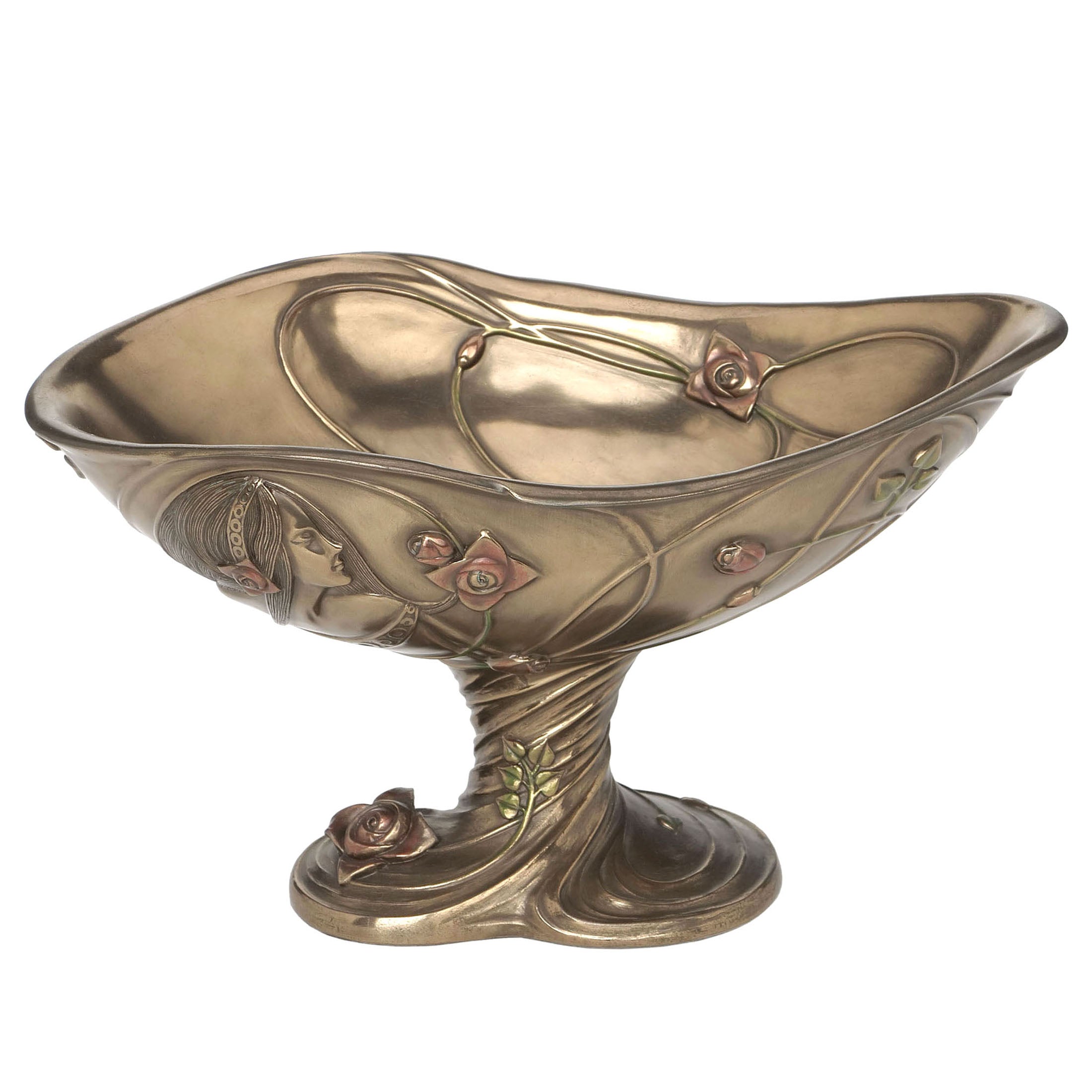 Mackintosh Style Art Nouveau Rose Lady Coupe