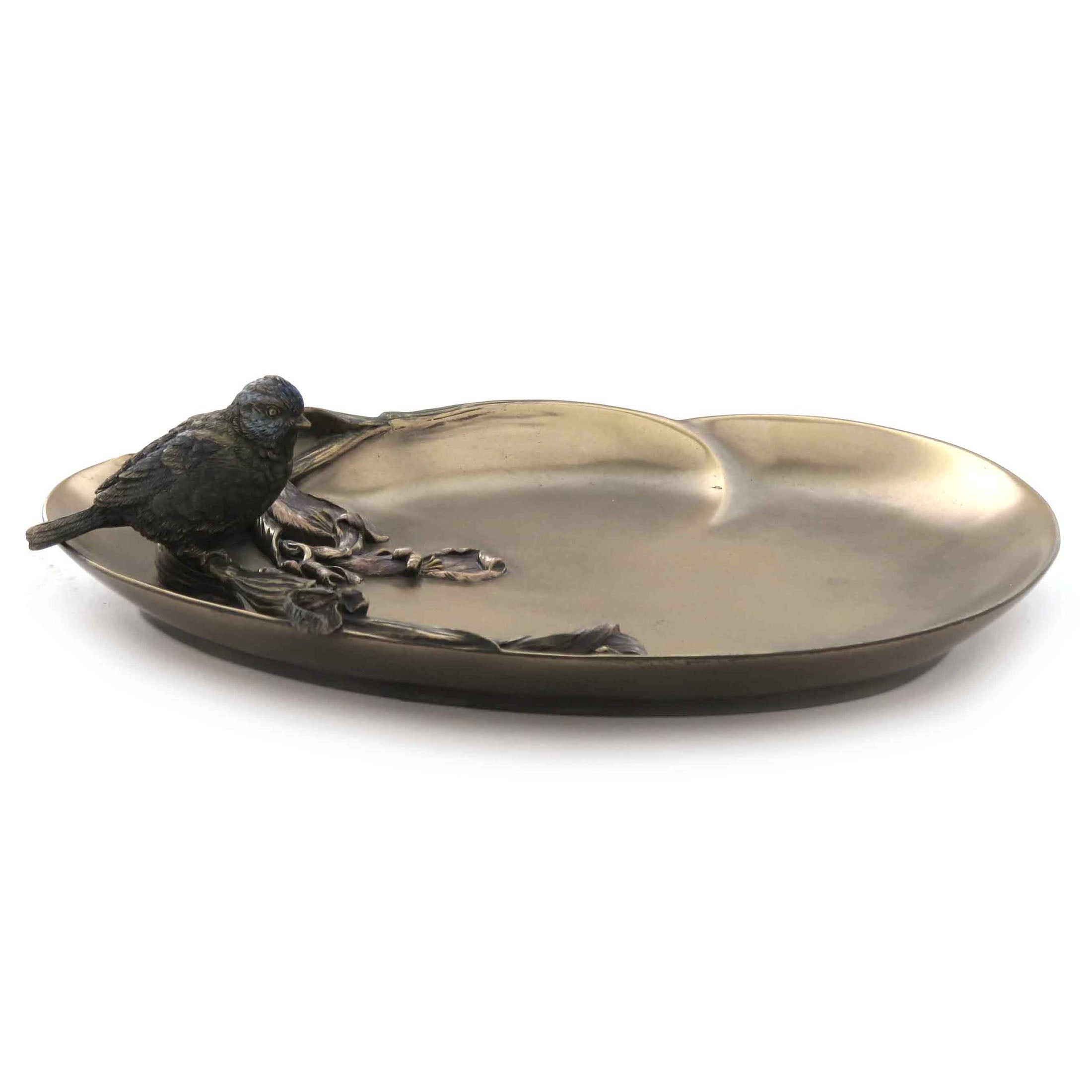Iris and Blue Tit Dish