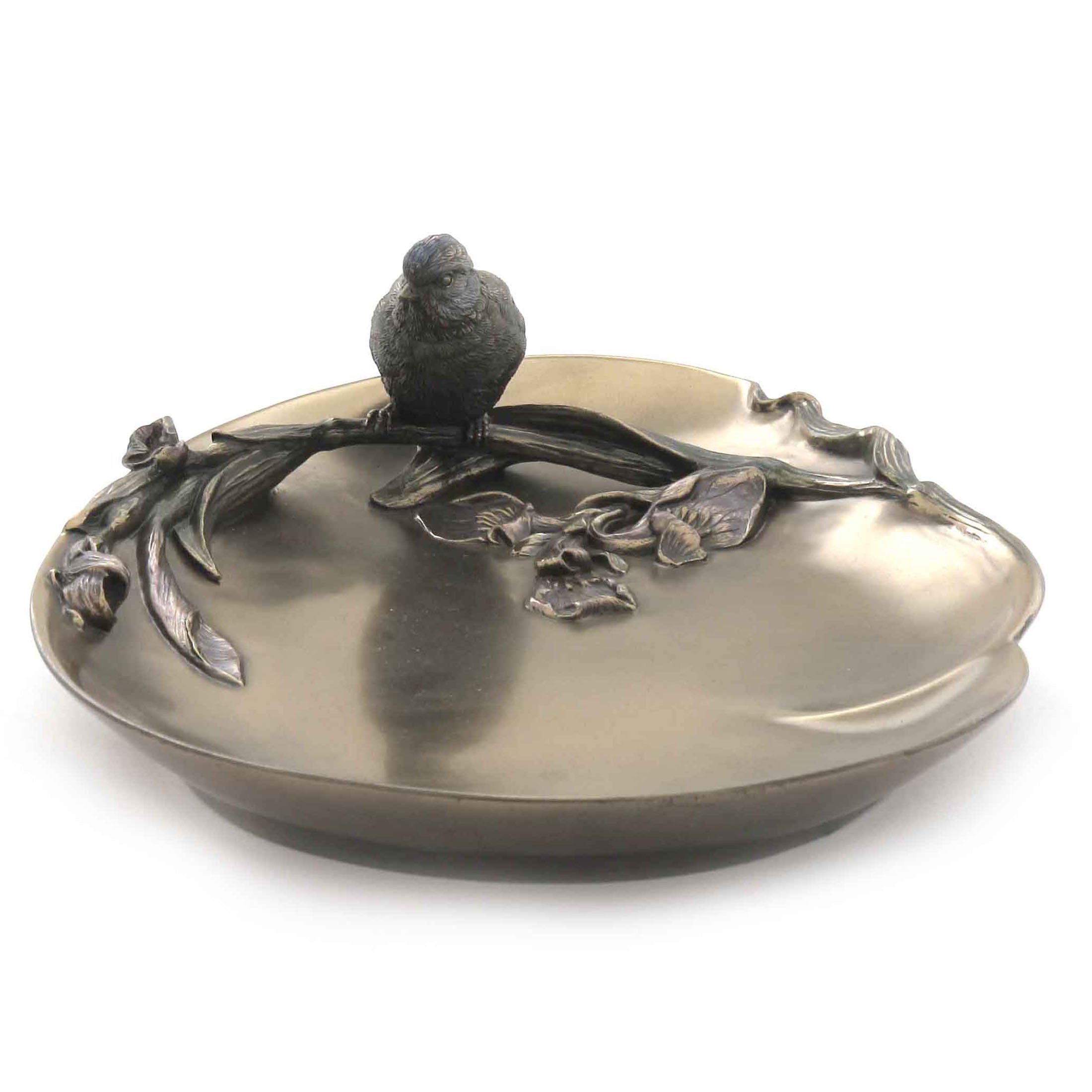 Iris and Blue Tit Dish