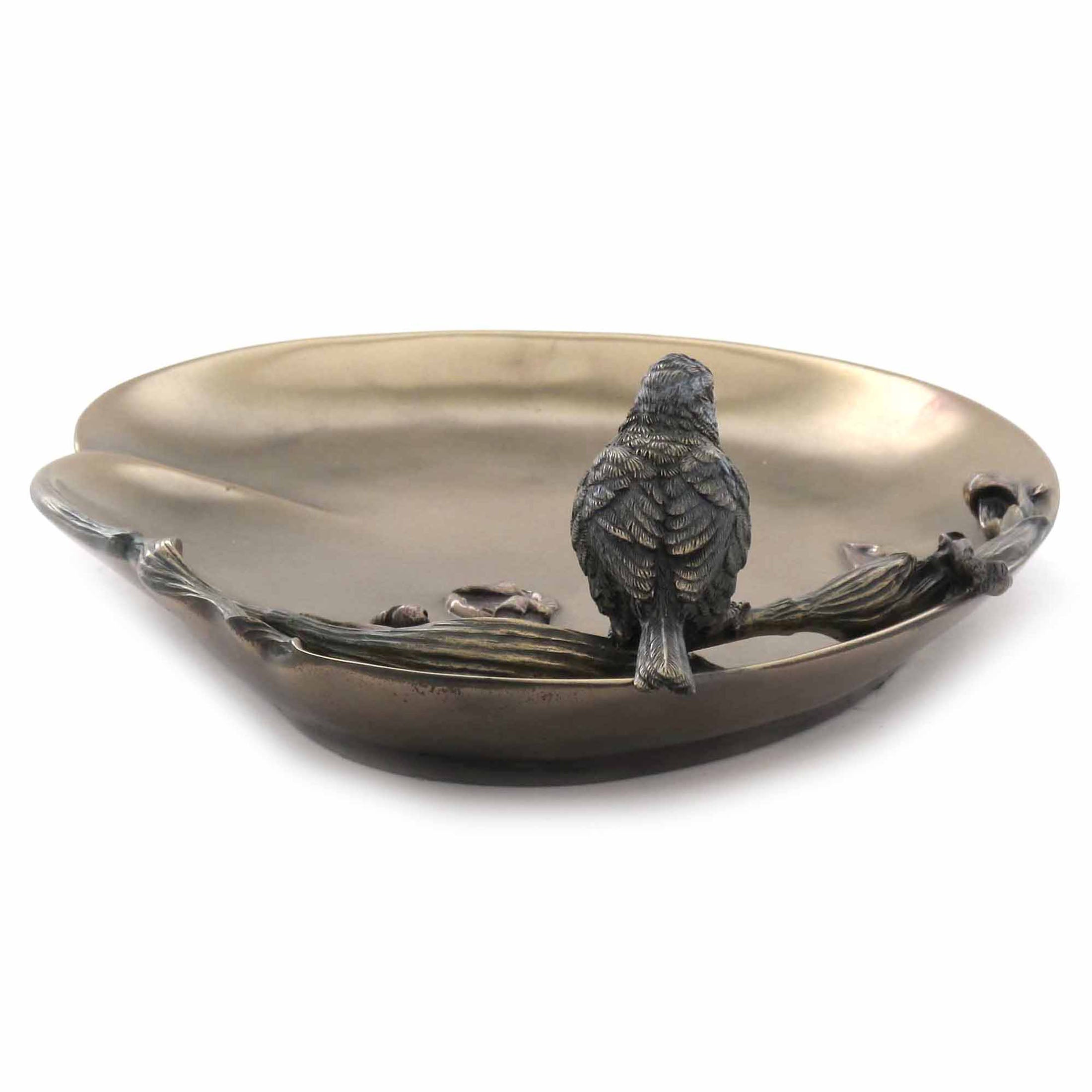 Iris and Blue Tit Dish