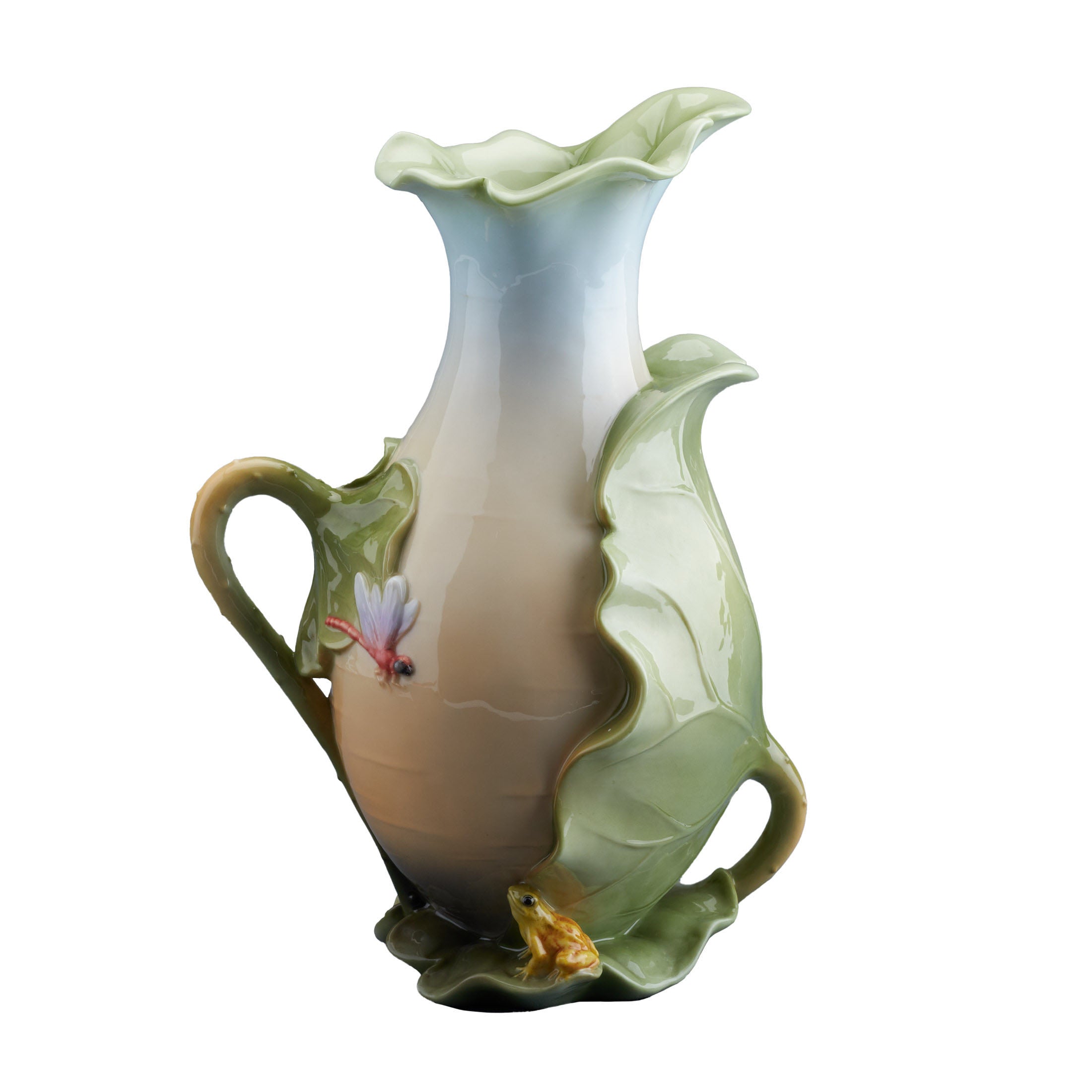 Wrapping Lotus Leaves Pitcher Vase