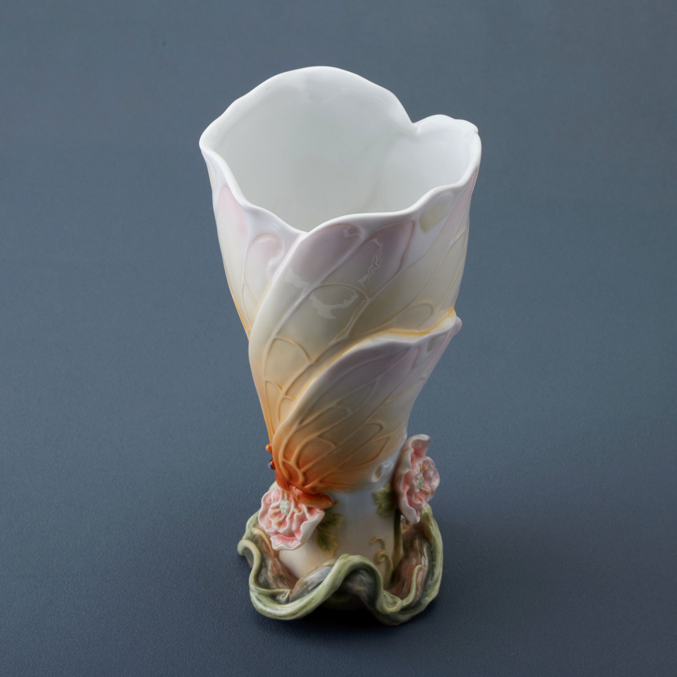Butterfly Wing Vase