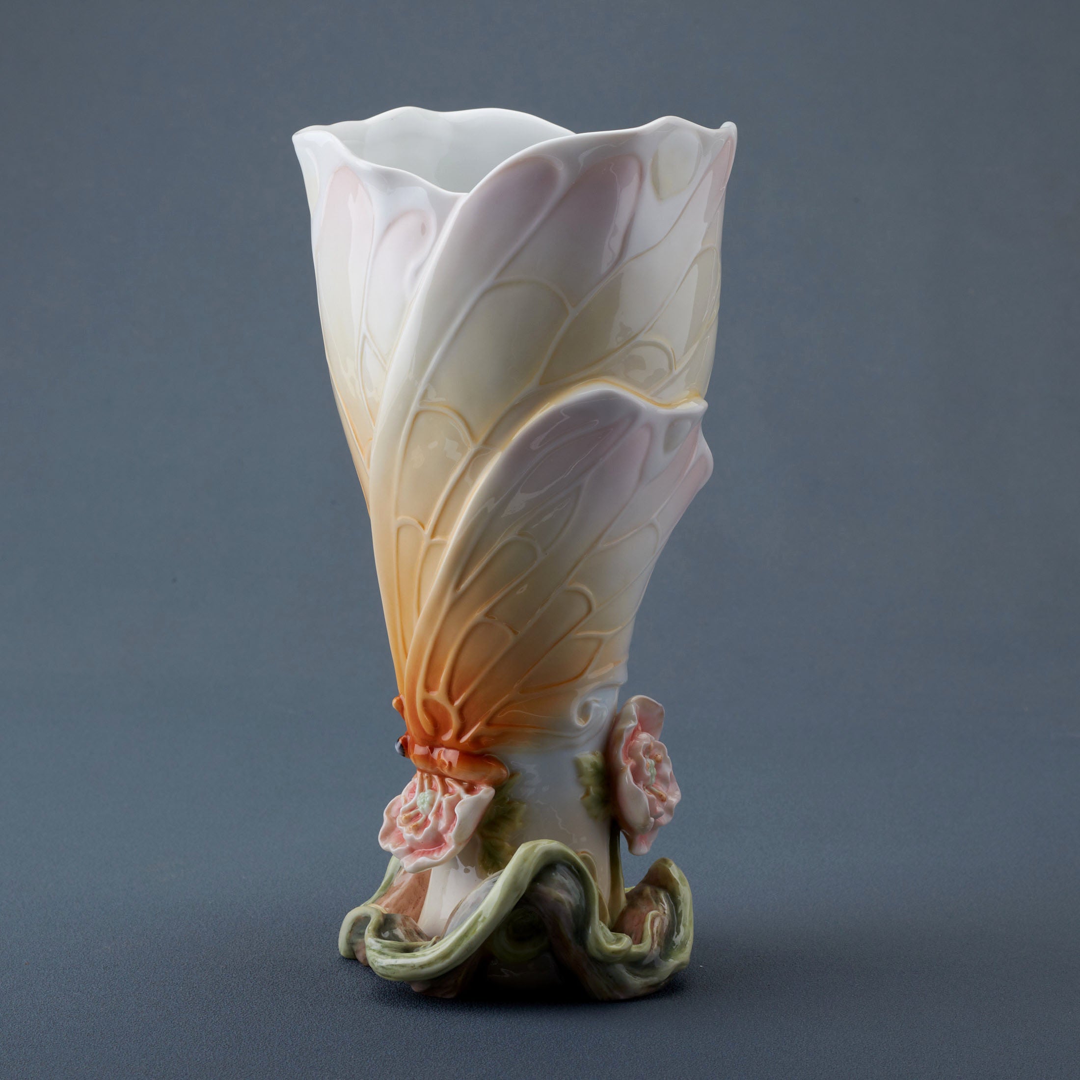 Butterfly Wing Vase