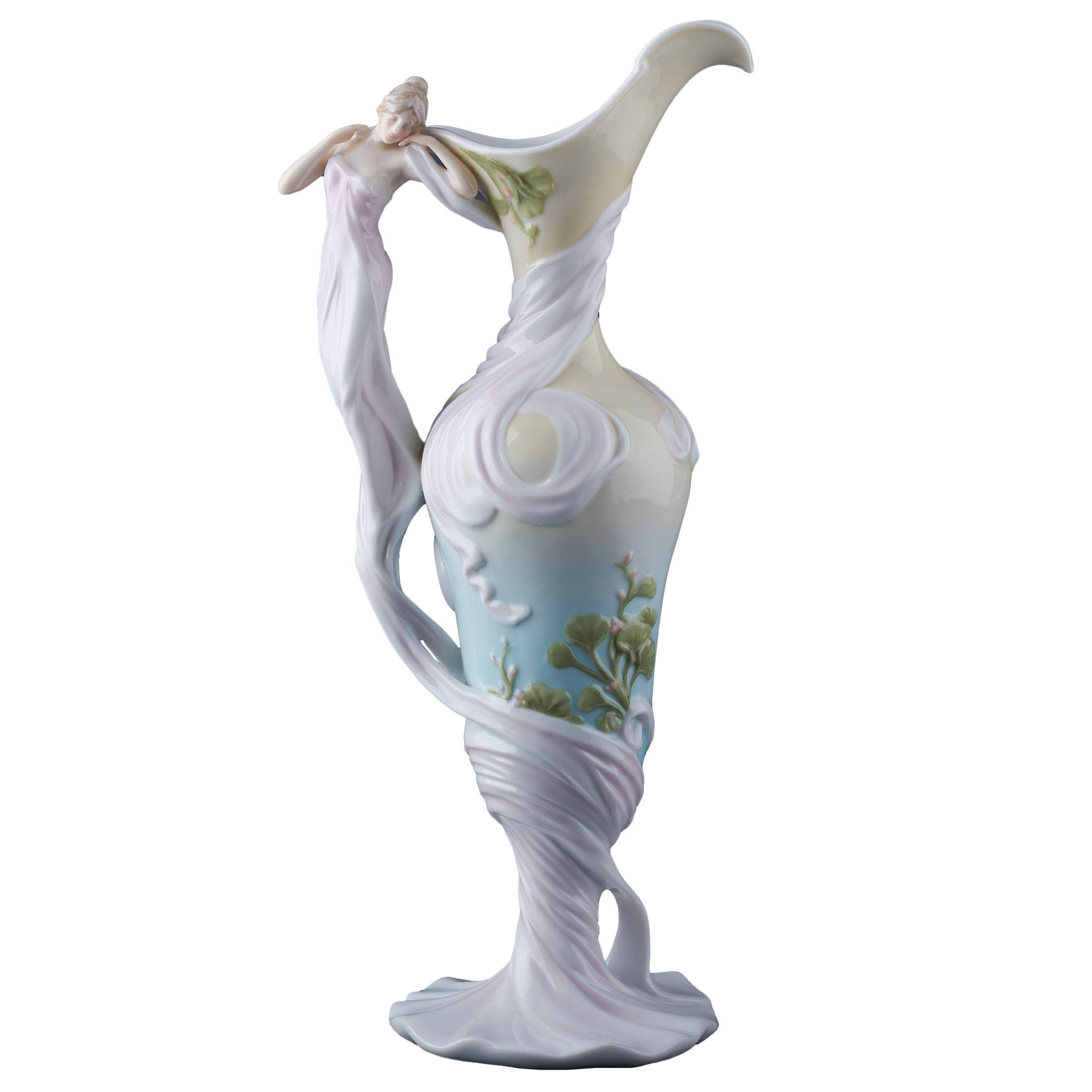Maiden In Long Dress Ewer