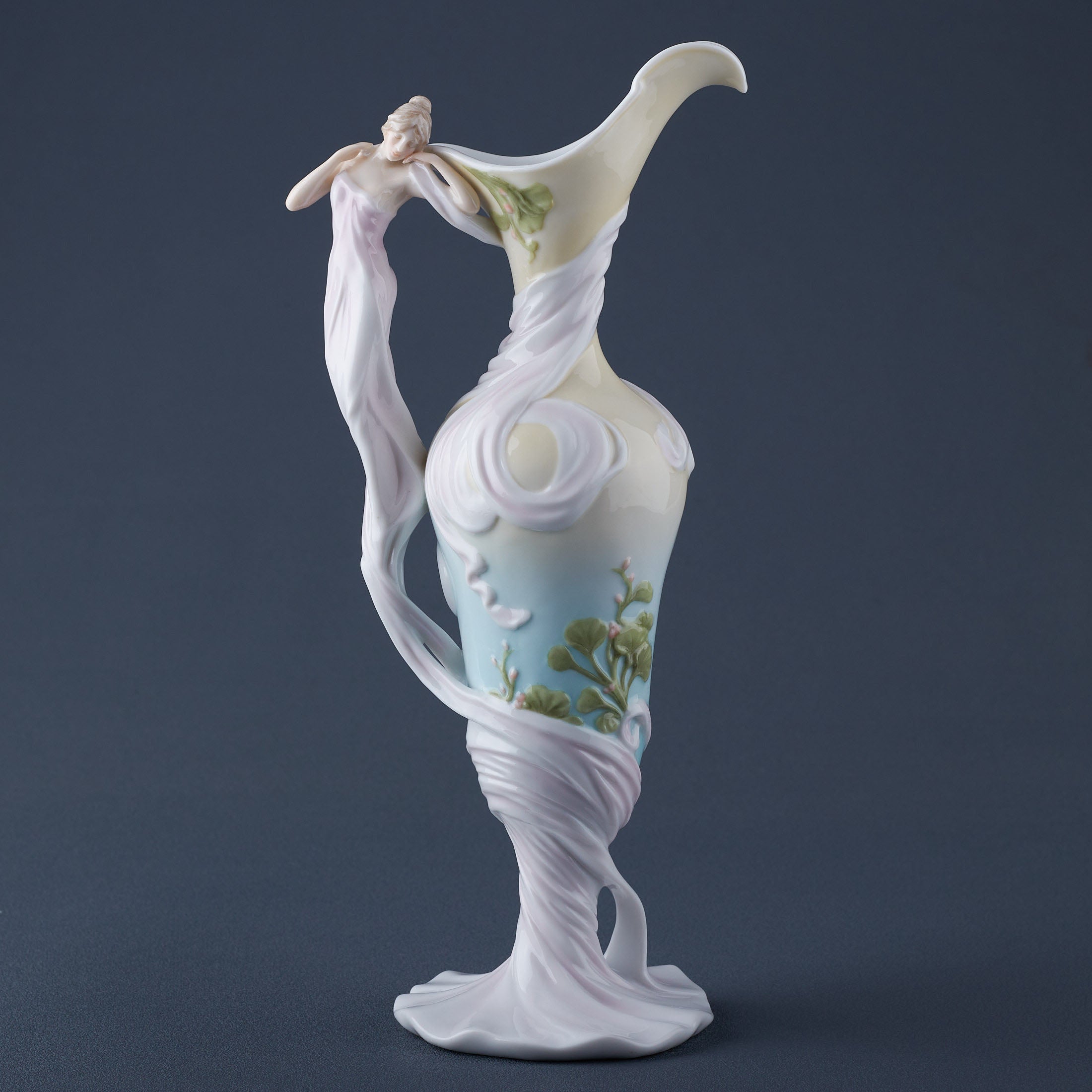 Maiden In Long Dress Ewer