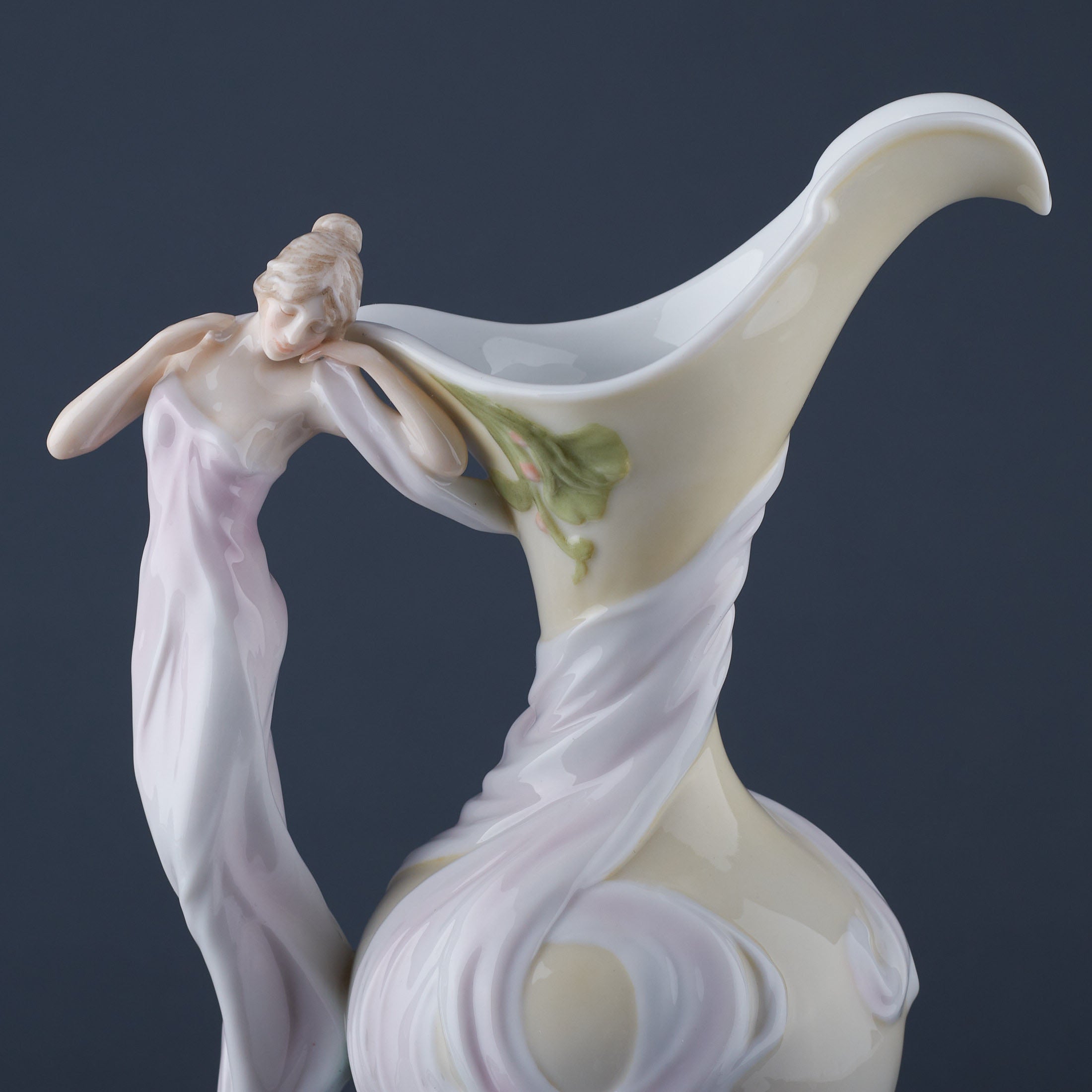 Maiden In Long Dress Ewer